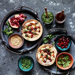 A picture of MAKHANA CHAAT (Roasted Fox nuts Chaat).