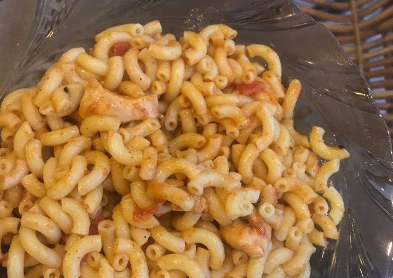 Saucy macaroni