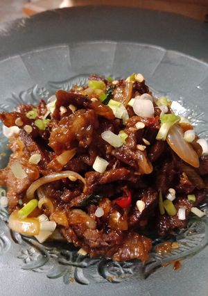 Foto resep Bulgogi daging sapi simpel