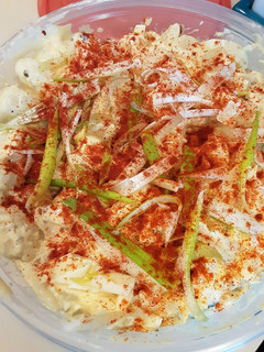 A picture of Potato salad.