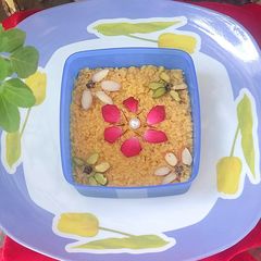 MILK CAKE (DOODH HALWA)From Fresh Cow Milk A picture of MILK CAKE (DOODH HALWA)From Fresh Cow Milk.