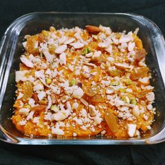 A picture of Gajar ka halwa.