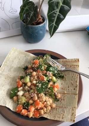 A picture of Quinoa salad.