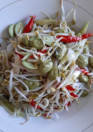 Foto resep Tumis toge pete