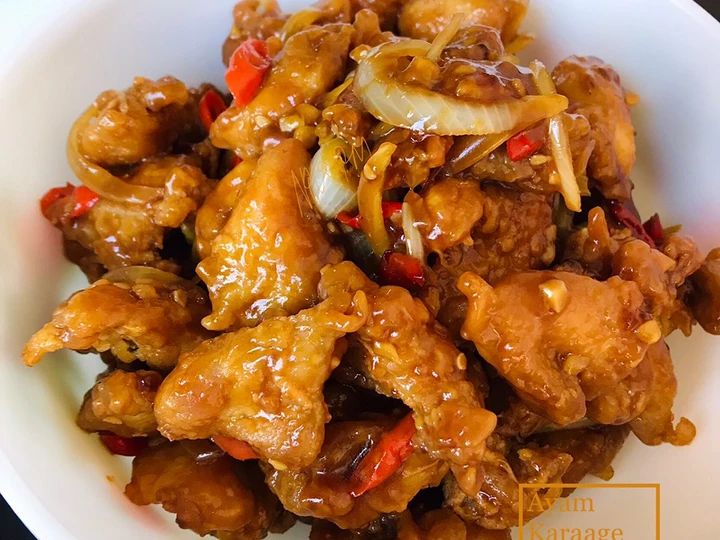 Langkah Gampang Membikin Resep Ayam Karaage Saos Kecap yang Menggugah Selera Anti Ribet, Bikin Ngiler