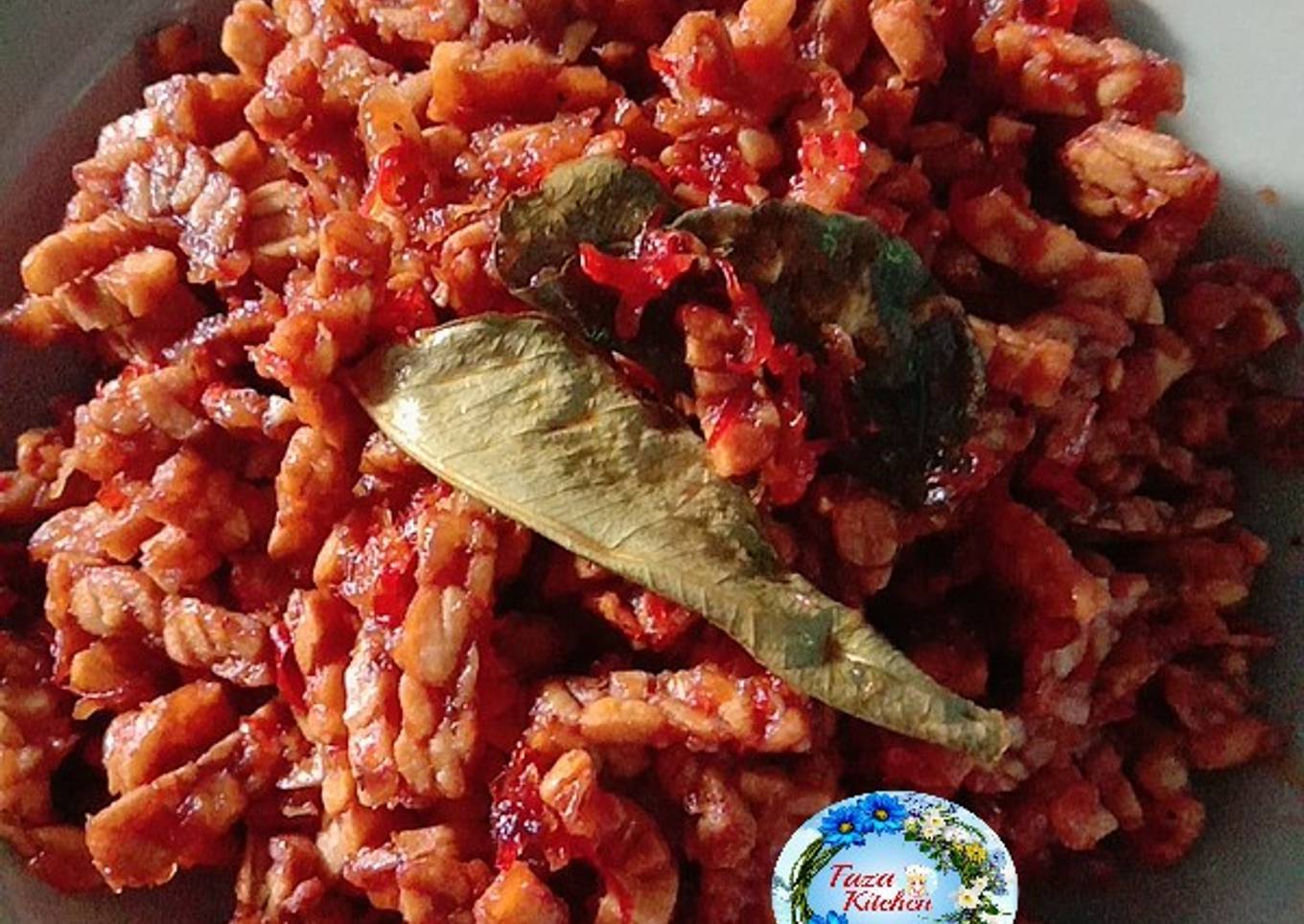 Kering tempe pedas manis