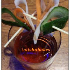 A picture of Vegetable Peels Detox Juice.