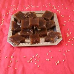 A picture of Wheat Halwa.