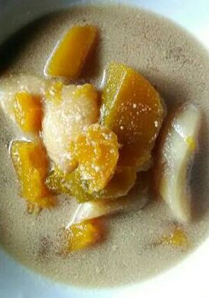 Foto resep Kolak labu pisang kepok