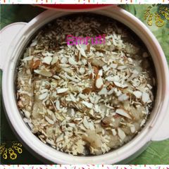 A picture of Suji Halwa.