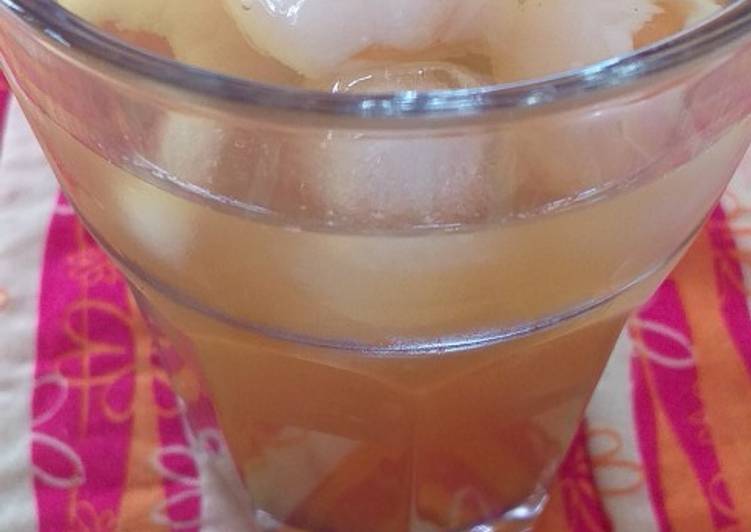 Resep Es teh leci Anti Gagal