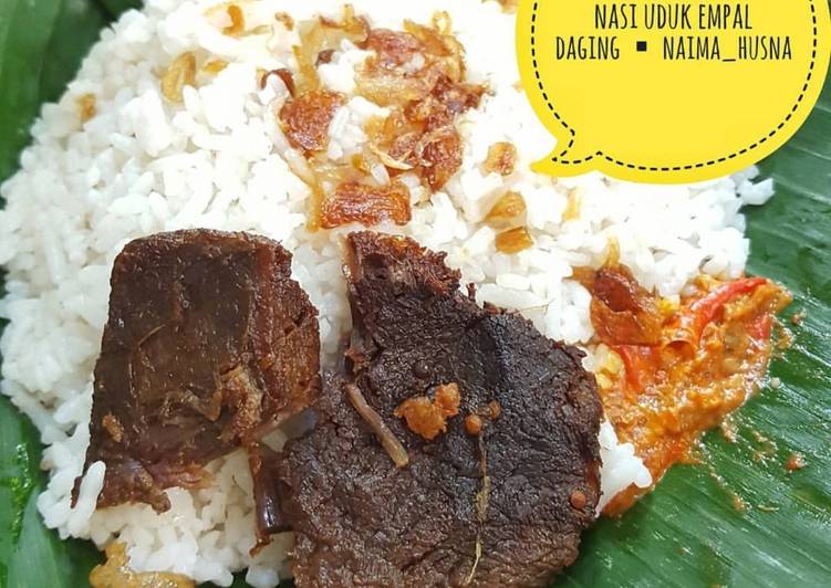 Langkah Mudah untuk Menyiapkan Nasi uduk betawi asli rice cooker Anti Gagal