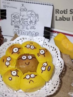 Foto resep Roti Sobek Labu Kuning