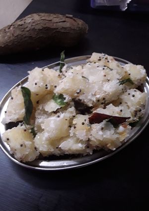 மரவள்ளிக்கிழங்கு மசியல் செய்முறை முக்கிய புகைப்படம்