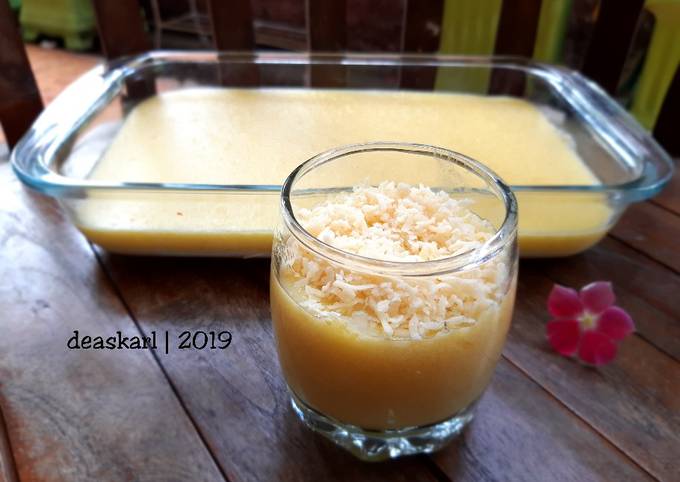 Puding jagung manis