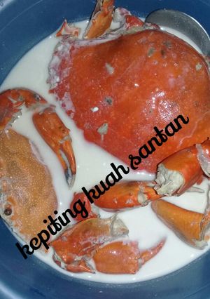 Foto resep Kepiting kuah santan