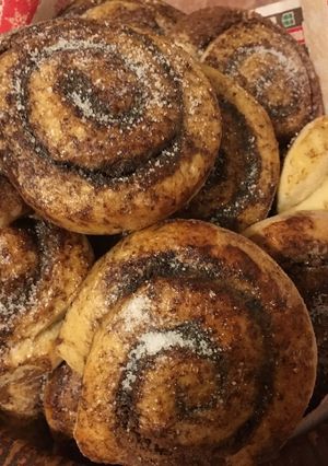 Kakaós csiga - kalácstésztából recept fotója