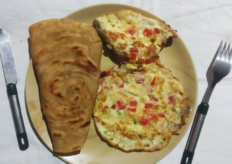 Steps to Make Appetizing Omelette.. 🍽 | Simple Recipe For One