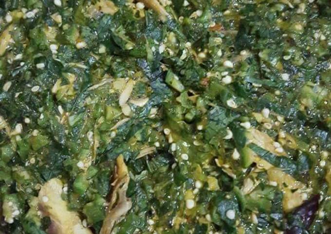 Recipe of Super Quick Homemade Healthy Okra Soup