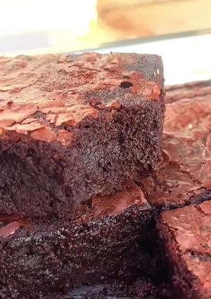 Una foto de Brownie fácil