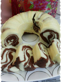 Foto resep Marmer steam cake