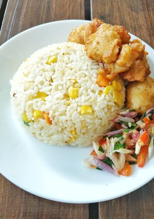 Foto resep Garlic Butter Rice