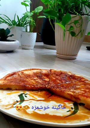عکسی از دستور خاگینه خوشمزه برای صبحانه