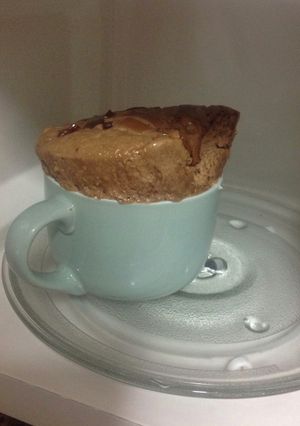 Una foto de Bizcocho al microondas (5 minutos)