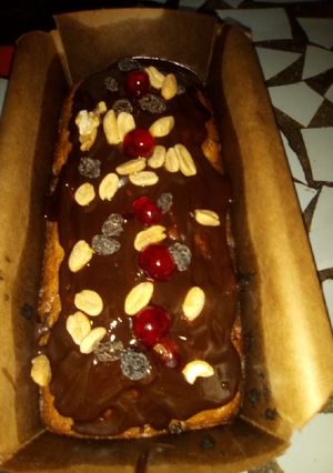 Una foto de Budín Inglés (versión de mi mamá)