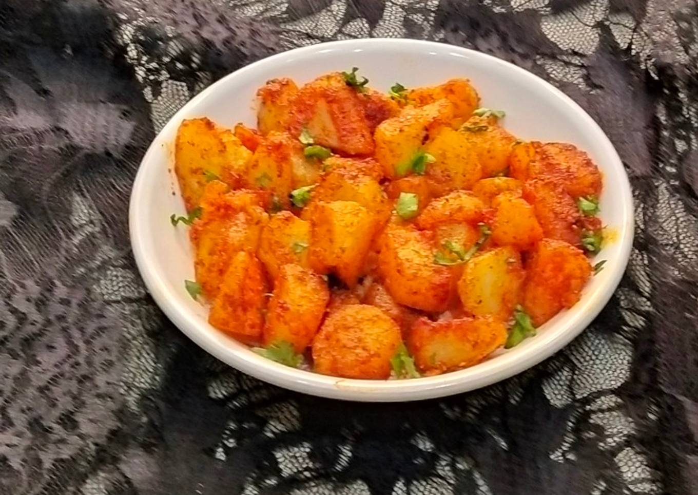 Fasting Aloo Chaat