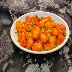 A picture of Fasting Aloo Chaat.