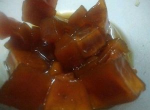 Una foto de Zapallo calabaza en almíbar