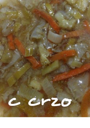 Una foto de Sopa de verduras