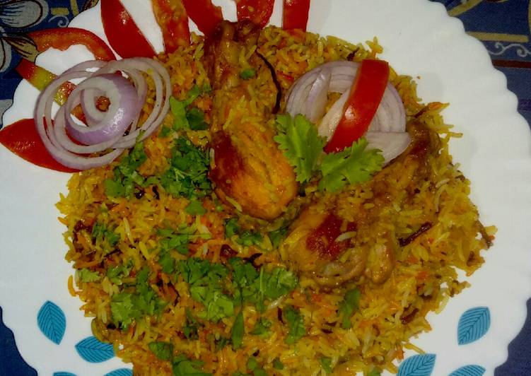 Recipe of Quick Murg Noormahal Biriyani