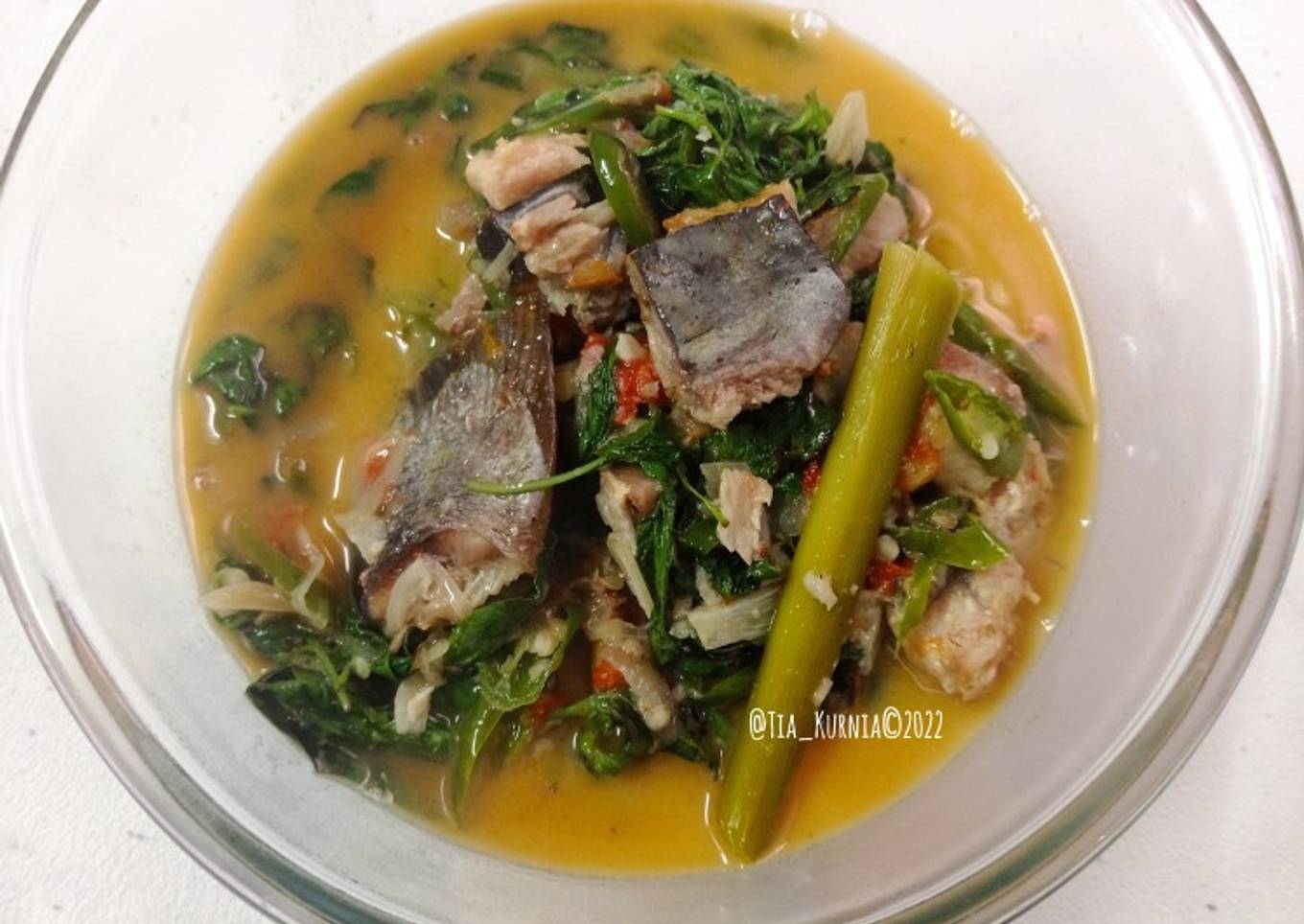 Ikan Asin Masak Santan Kemangi