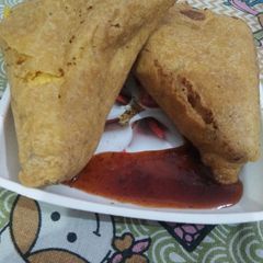 A picture of Bread pakode.