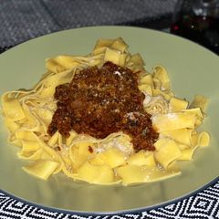 A picture of Uncle Umberto’s Spaghetti Bolognese.