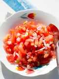Salade marocaine d'union et 🍅