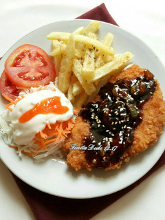 Foto resep Chicken Katsu Saus Teriyaki