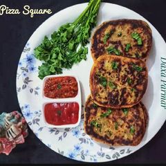 A picture of Aloo Pizza Square.