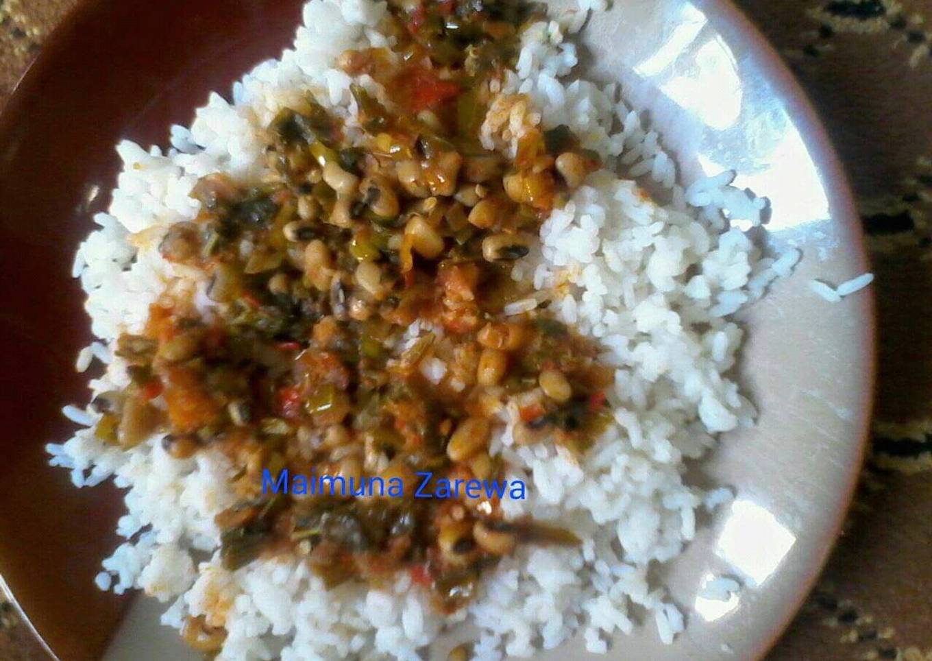 Rice and beans soup