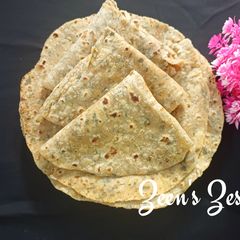 A picture of Kasuri Methi Rotis.