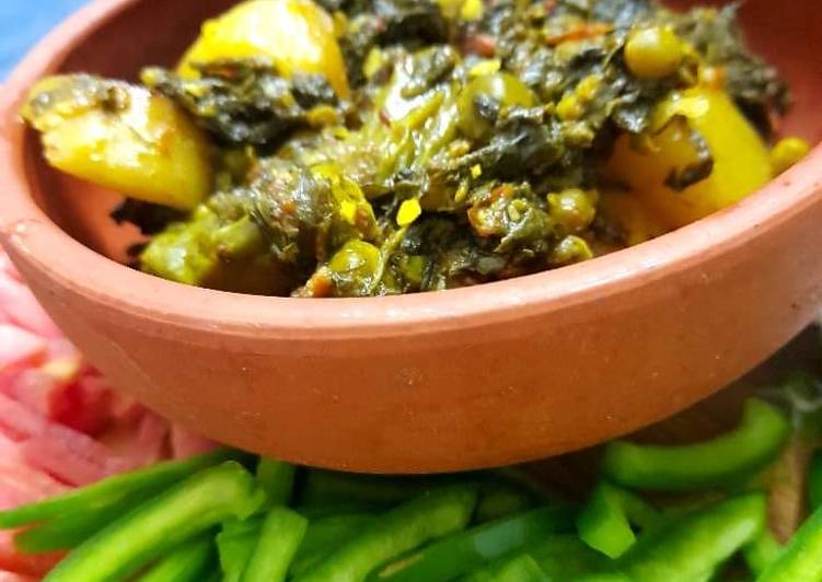 Recipe of Speedy Green sabzi