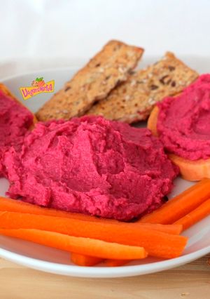 Foto principal de Hummus de Remolacha... Muy, pero que muy vistosa!!