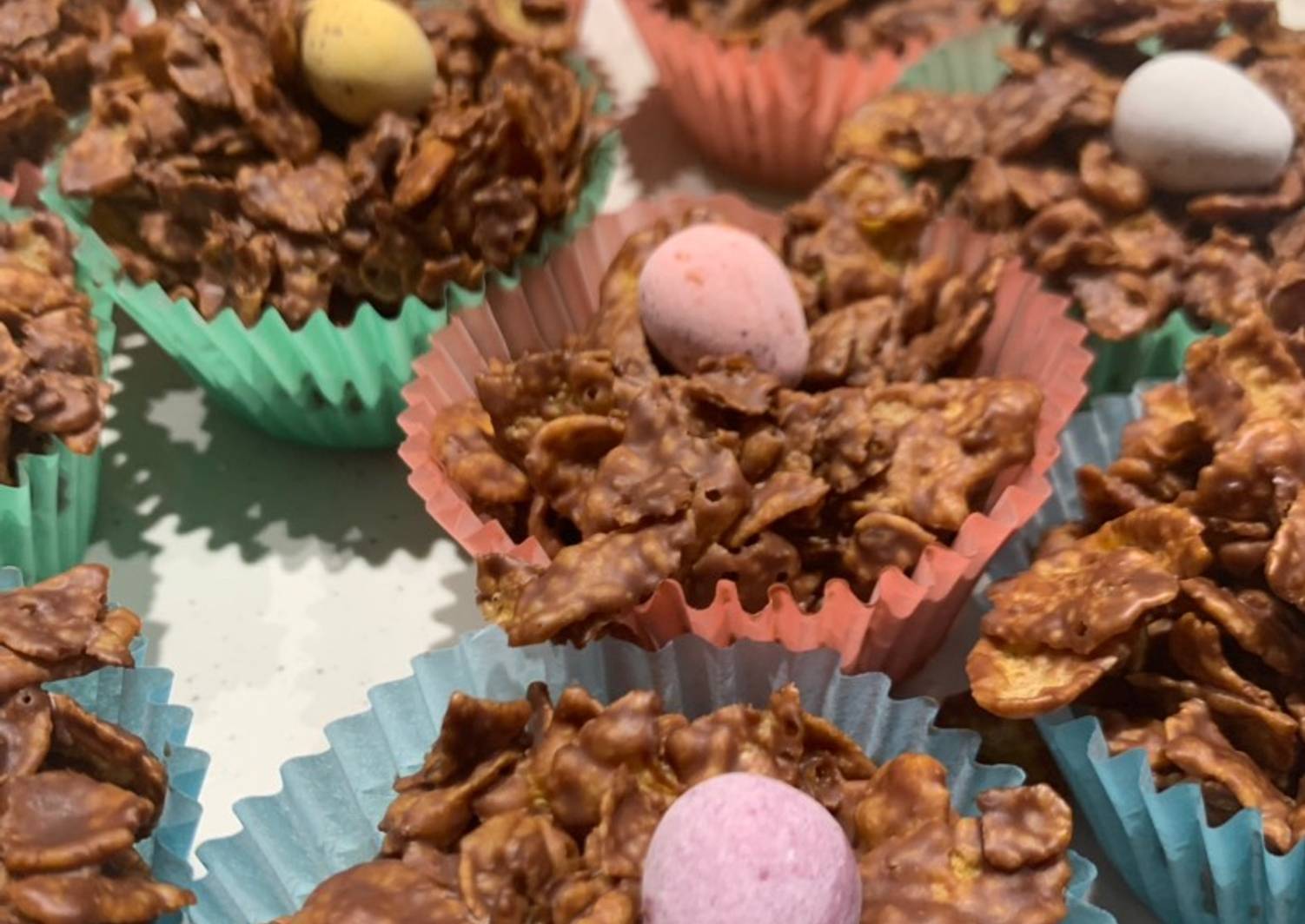 Easter Cornflake Cakes Recipe by Becky Cookpad