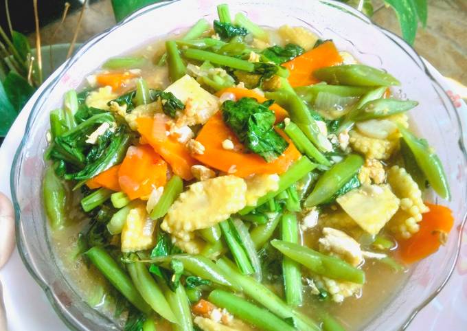 Cara bikin Capcay Rumahan Simple