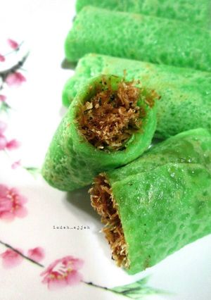 Foto resep Kue Dadar Gulung Isi Kelapa