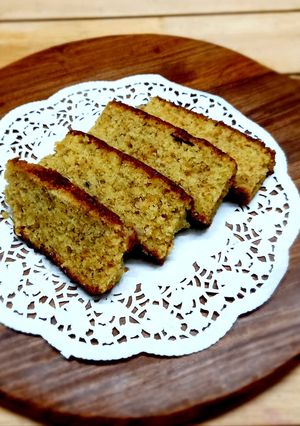 A picture of Rava Banana Cake.