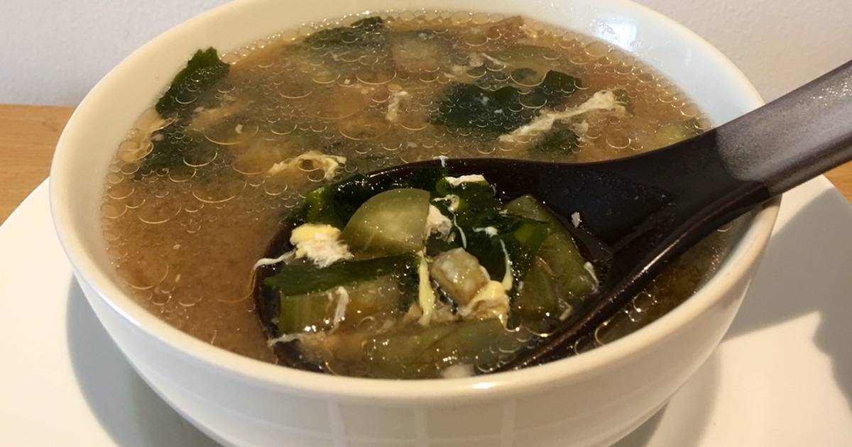 Resep Nasubi miso siru (dengan kaldu salmon) oleh Rim’s Kitchen Cookpad