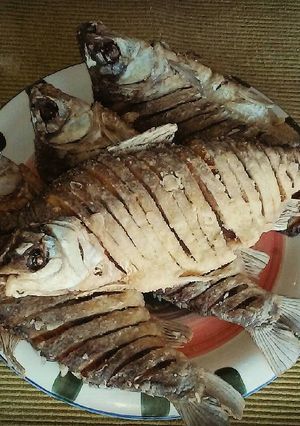 Una foto de Bocachicos fritos